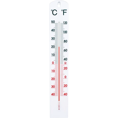 Termômetro universal branco (-40°C a +50°C) 40cm  - 1 