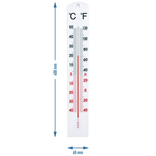 Termômetro universal branco (-40°C a +50°C) 40cm - 2