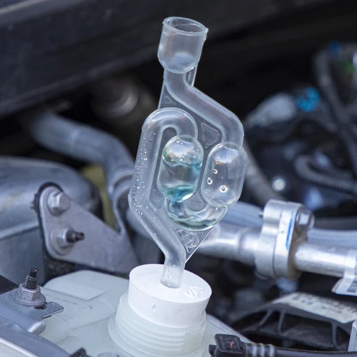 Testador da junta da cabeça do motor - 6 adaptadores, 100 ml de líquido reagente - 6