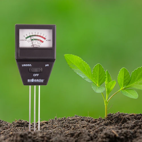 Testador de solo 2 em 1 - pH, fertilidade do solo - 4