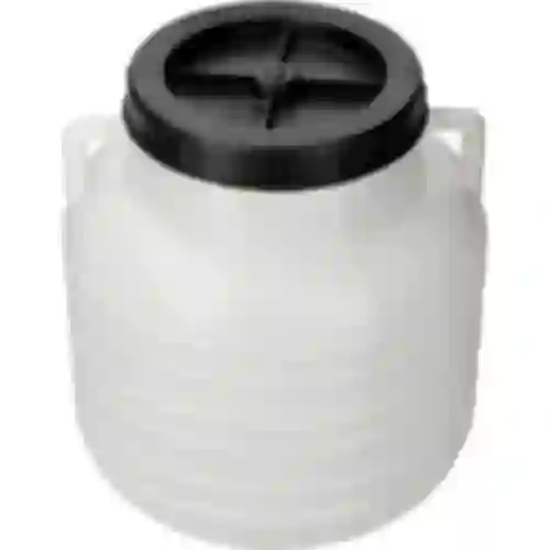 Barril de Conserva 10L - branco, alças