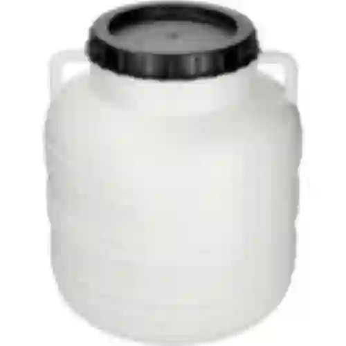 Barril de Conserva 30L - branco, alças