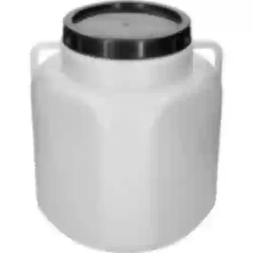 Barril Quadrado de 40 L, branco, com alças, Sterk