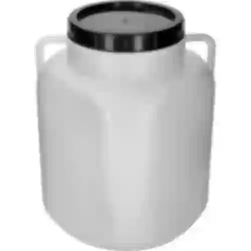 Barril Quadrado de 50 L, branco, com alças 50 L