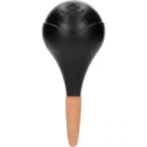 Bola de irrigação para plantas, preta fosca com base cerâmica, 400ml
