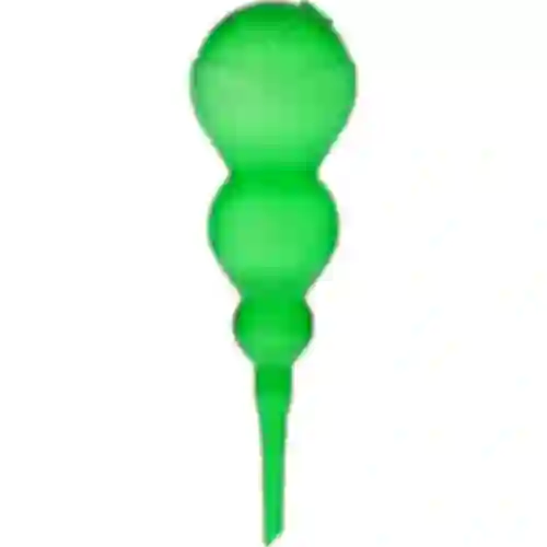 Bola de irrigação tripla (três câmaras), verde transparente, 600 ml