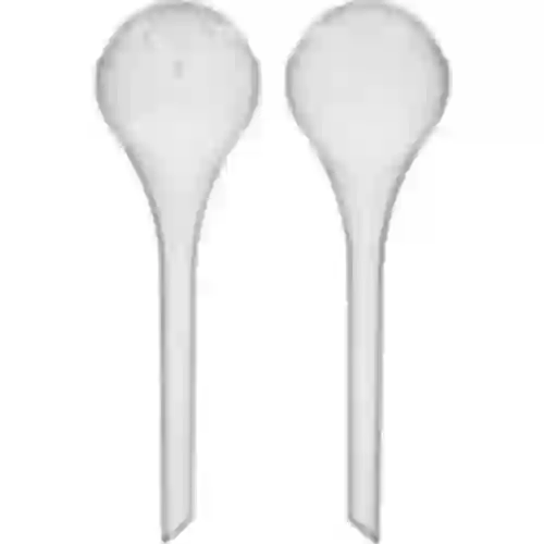 Bolas de irrigação para plantas, transparentes, 400 ml, 2 unid.