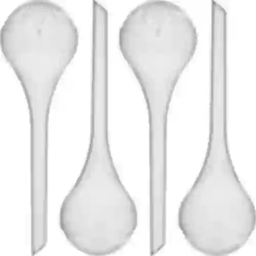 Bolas de irrigação, transparentes, 400 ml, 4 unid.
