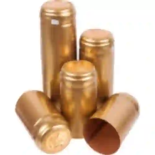 Capas com perfuração douradas fi 31mm 100pcs.