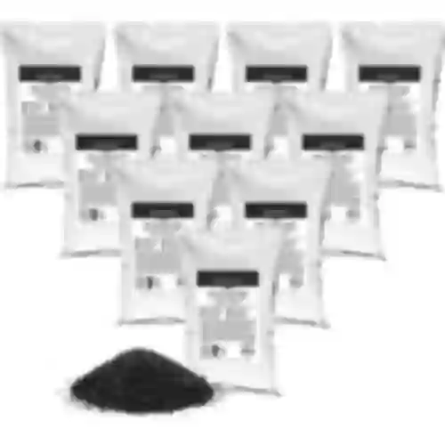 Carvão ativado de coco 1 kg x 10 - conjunto