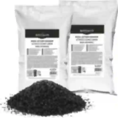 Carvão ativado de coco 1 kg x 2 - conjunto