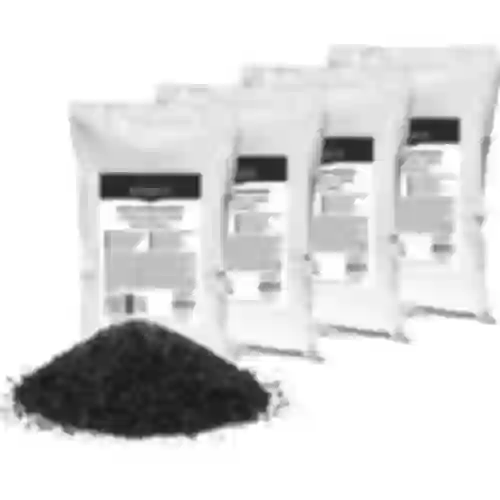 Carvão ativado de coco 1 kg x 4 - conjunto
