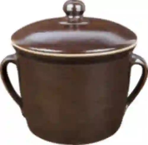 Cerâmica - panela 1,8l simples com tampa