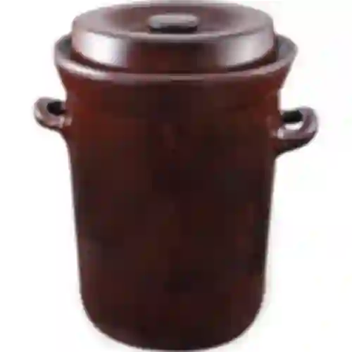 Cerâmica - panela 15l para fermentação com vedação de água e tampa