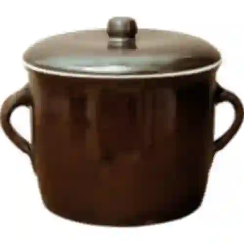 Cerâmica - panela 5l simples com tampa