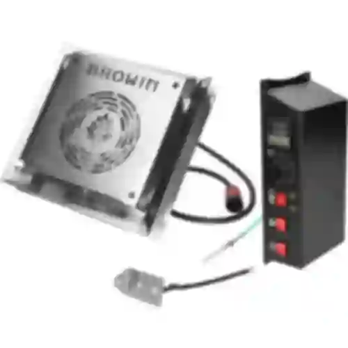 Conjunto de módulos elétricos com controlador digital - dragON 1,5 kW, para defumadores de jardim