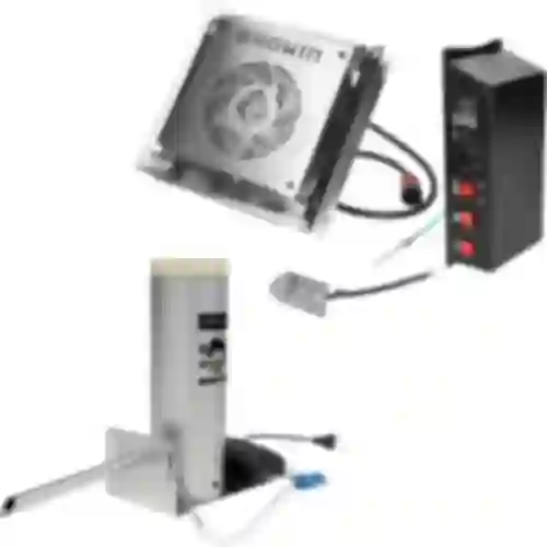 Conjunto dragON para defumador - módulos elétricos com controlador digital e gerador de fumaça JET 1 LONG