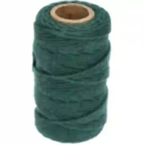 Corda de algodão verde 2 mm/55 m/100 g