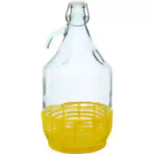 Dama Gąsior 5 L - cesto de plástico, fecho de arame