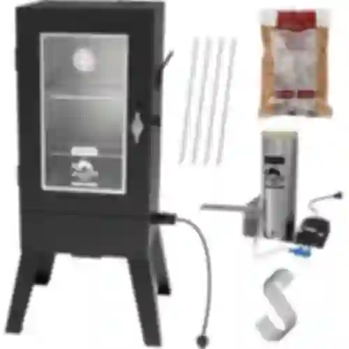 Defumador elétrico dragON E101 com gerador de fumaça, 70 L