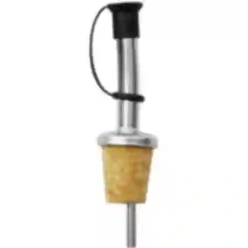 Dispensador de metal para vinho com tampa