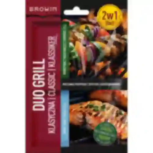 Duo Grill Clássico para peixes e vegetais - mistura de temperos 2 em 1, 2 x 12 g