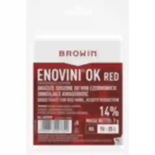 Enovini® OK RED - fermento para vinho que reduz acidez 7 g