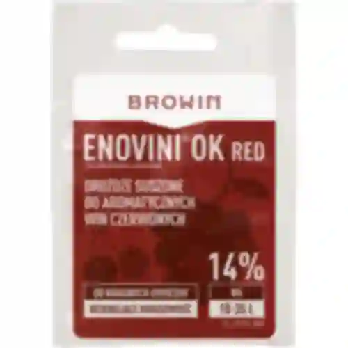 Enovini® OK RED - fermento para vinho que reduz acidez 7 g