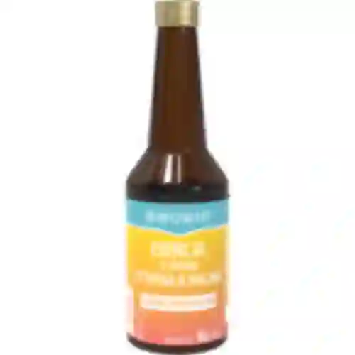 Essência com sabor de limão e framboesa - 40 ml, para 4L