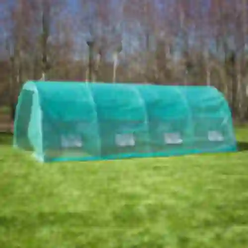 Estufa de jardim (de filme plástico) 3x6x2 m