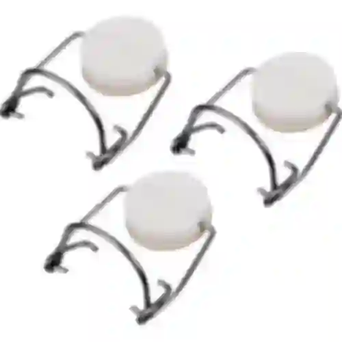 Fecho mecânico de arame fi40 mm - 3 peças