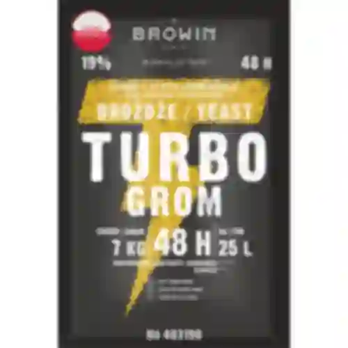 Fermento de Destilaria Turbo Grom 48h