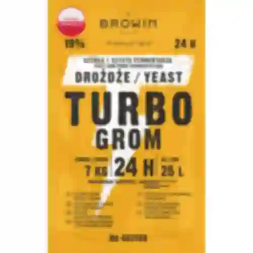 Fermento destilador Turbo Grom 24h