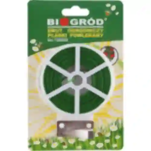 Fio de jardinagem plano, revestido em PVC 50m x 2mm