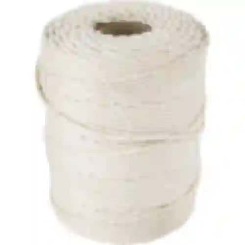 Fios de carne de algodão branco (240°C) 55 m