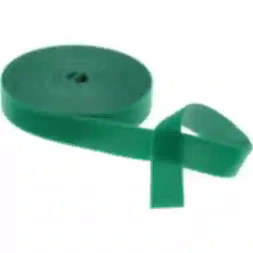 Fita de velcro para jardinagem, verde, 15 mm x 5 m
