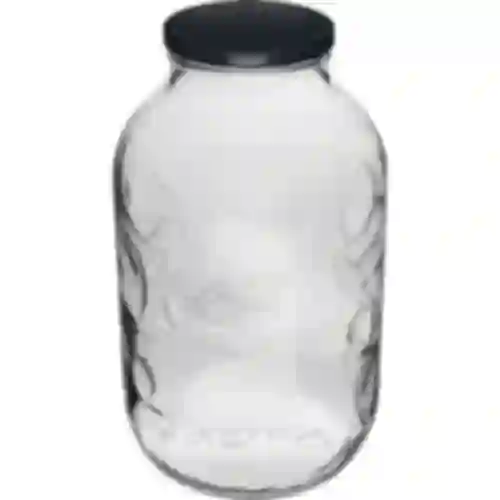 Frasco 5L com tampa colorida fi 100
