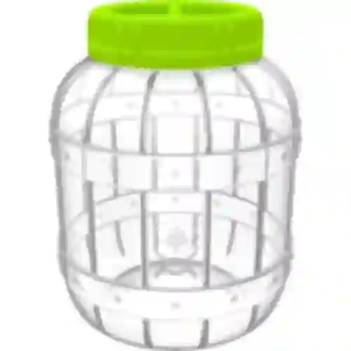 Frasco inquebrável e multifuncional, 3 L