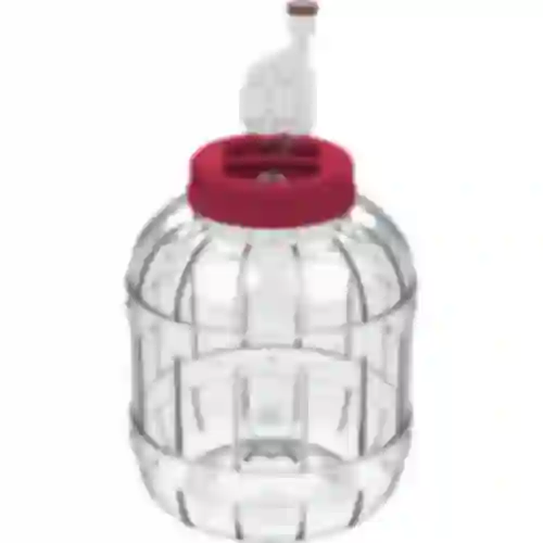 Frasco inquebrável e multifuncional para fermentação, 5 L