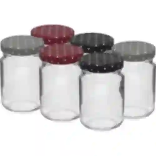 Frasco TO 156 ml tampa colorida fi 53/4 - 6 unid.