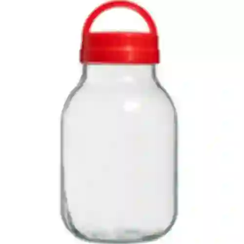 Frasco TO 3 L e tampa fi 100 com alça