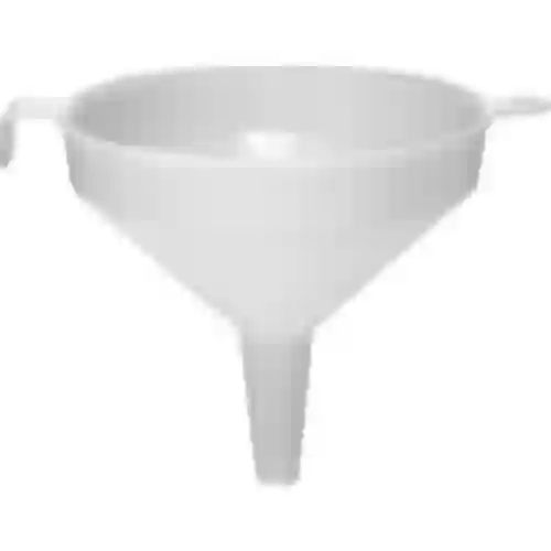 Funil de plástico diâmetro 10 cm