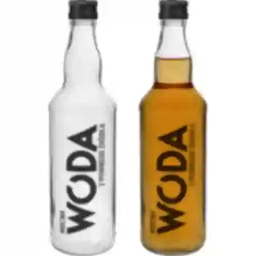Garrafa 0,5 L com tampa e impressão Água Forte