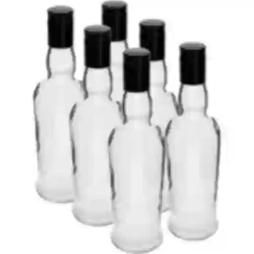 Garrafa Capitão 500 ml com tampa - 6 unid