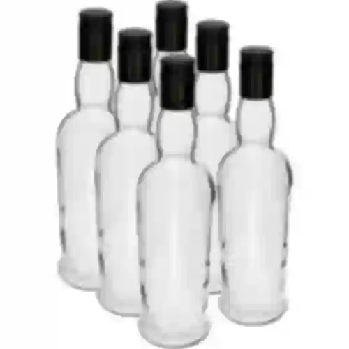 Garrafa Capitão 700 ml com tampa - 6 unidades