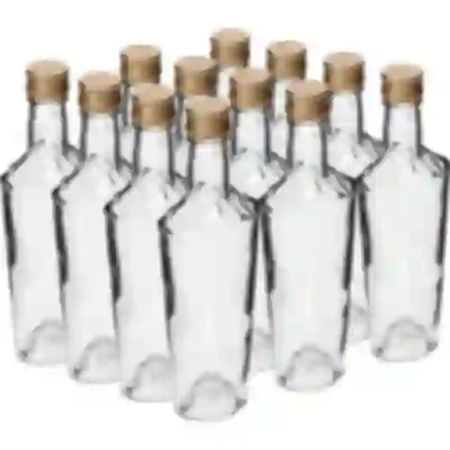 Garrafa Everest 250 ml com tampa fi28, 12 unid.