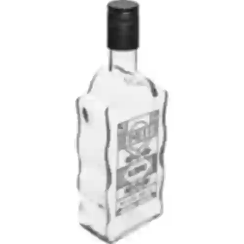 Garrafa Monástica 0,5 L, com tampa e impressão Aguardente