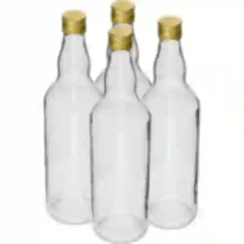 Garrafa "Monopol" 700 ml com tampa - 4 peças