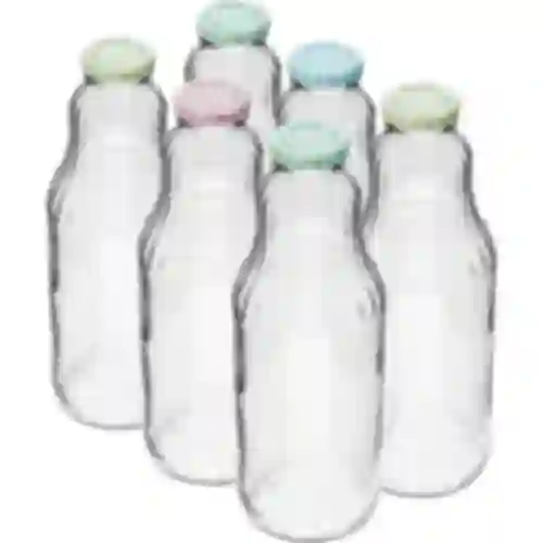 Garrafa para suco 1 L com tampa twist off - fi 43