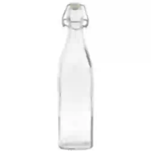 Garrafa Quadrada com fecho hermético 0,5 L